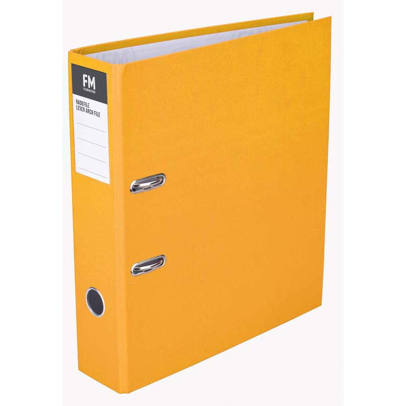 FM Binder Radofile A4 Lever Arch - Multiple Colors