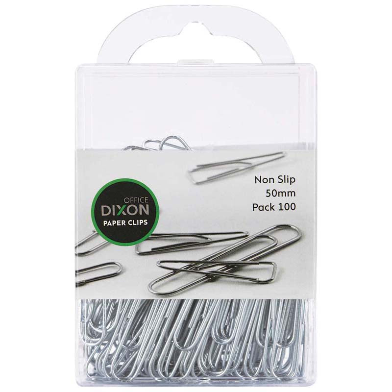 Dixon Paper Clips 50mm Round (100 pack)