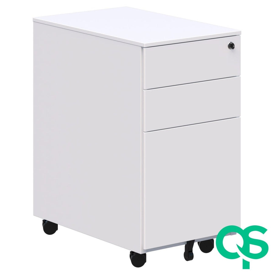 Cube Slim Mobile Pedestal - Home Office Space NZ