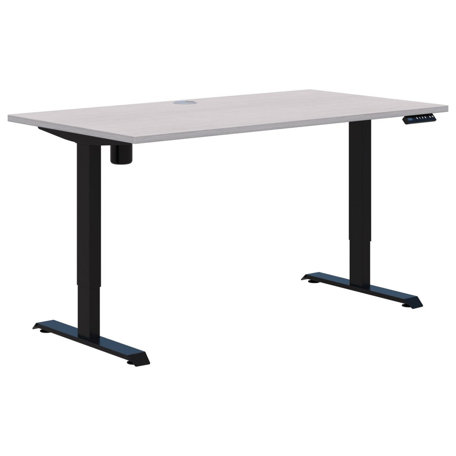 Duo II Electric Single Desk (Height Adjustable) - Home Office Space NZ