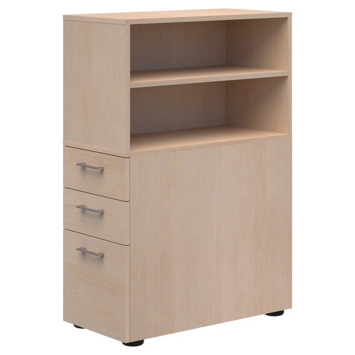 Mascot Personal Storage (Drawers & Open Shelf) - Home Office Space NZ