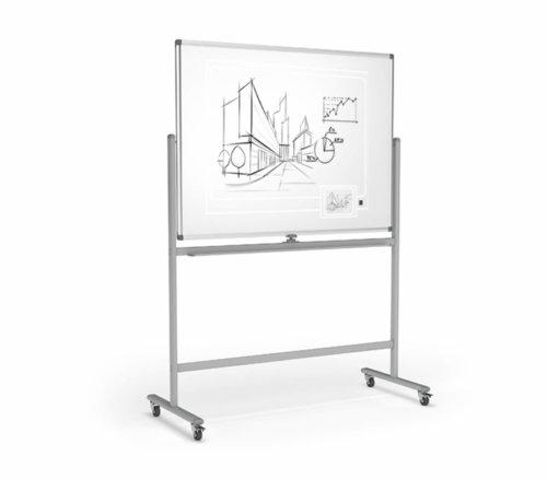 Mobile Pivoting Whiteboards - Home Office Space NZ