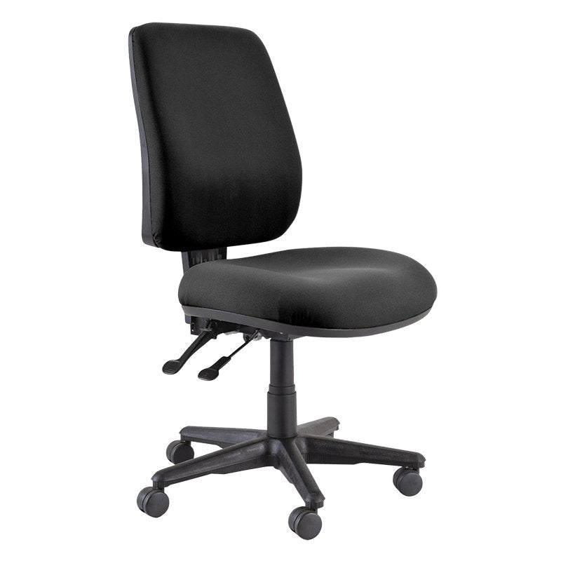 Roma – 2-Lever High Back with Nylon Base - Home Office Space NZ