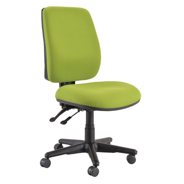 Roma – 2-Lever High Back with Nylon Base - Home Office Space NZ