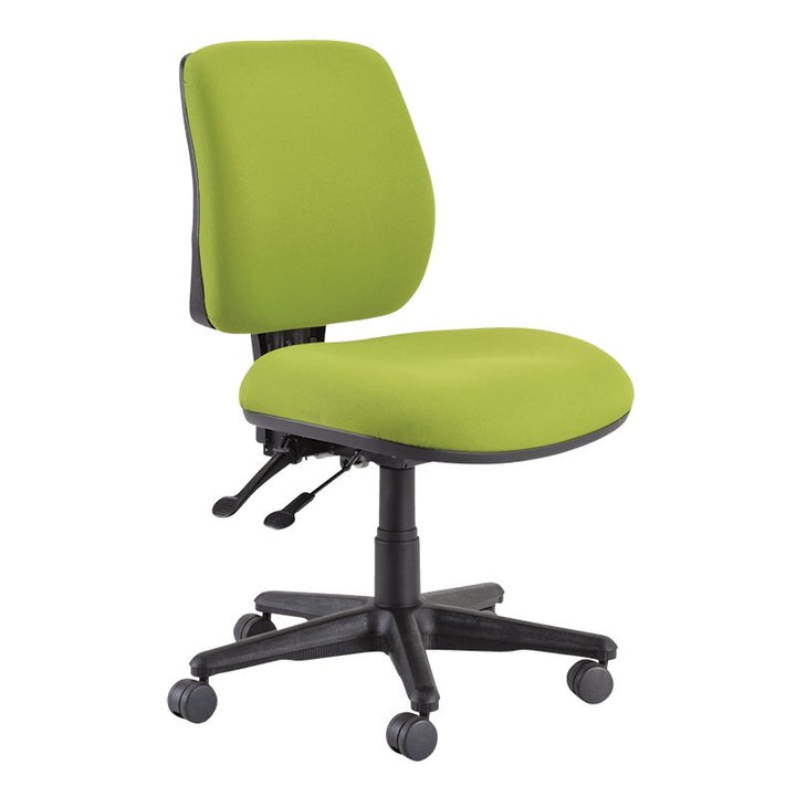 Roma – 2-Lever Mid Back with Nylon Base - Home Office Space NZ