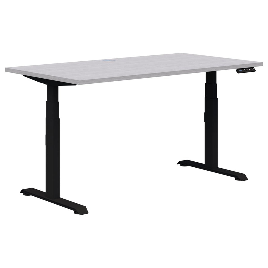 Summit II Single Electric Desk (Height Adjustable) - Home Office Space NZ