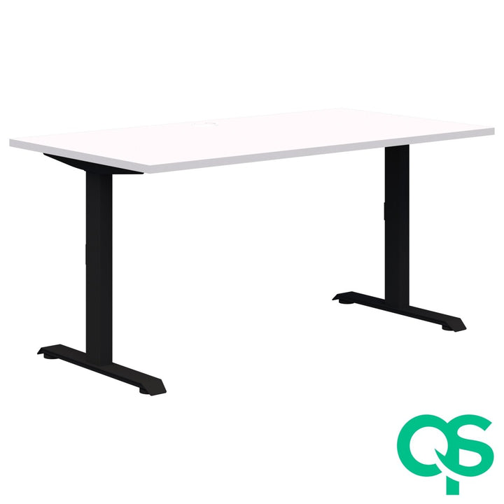 Summit II Single Fixed Height Desk - Home Office Space NZ